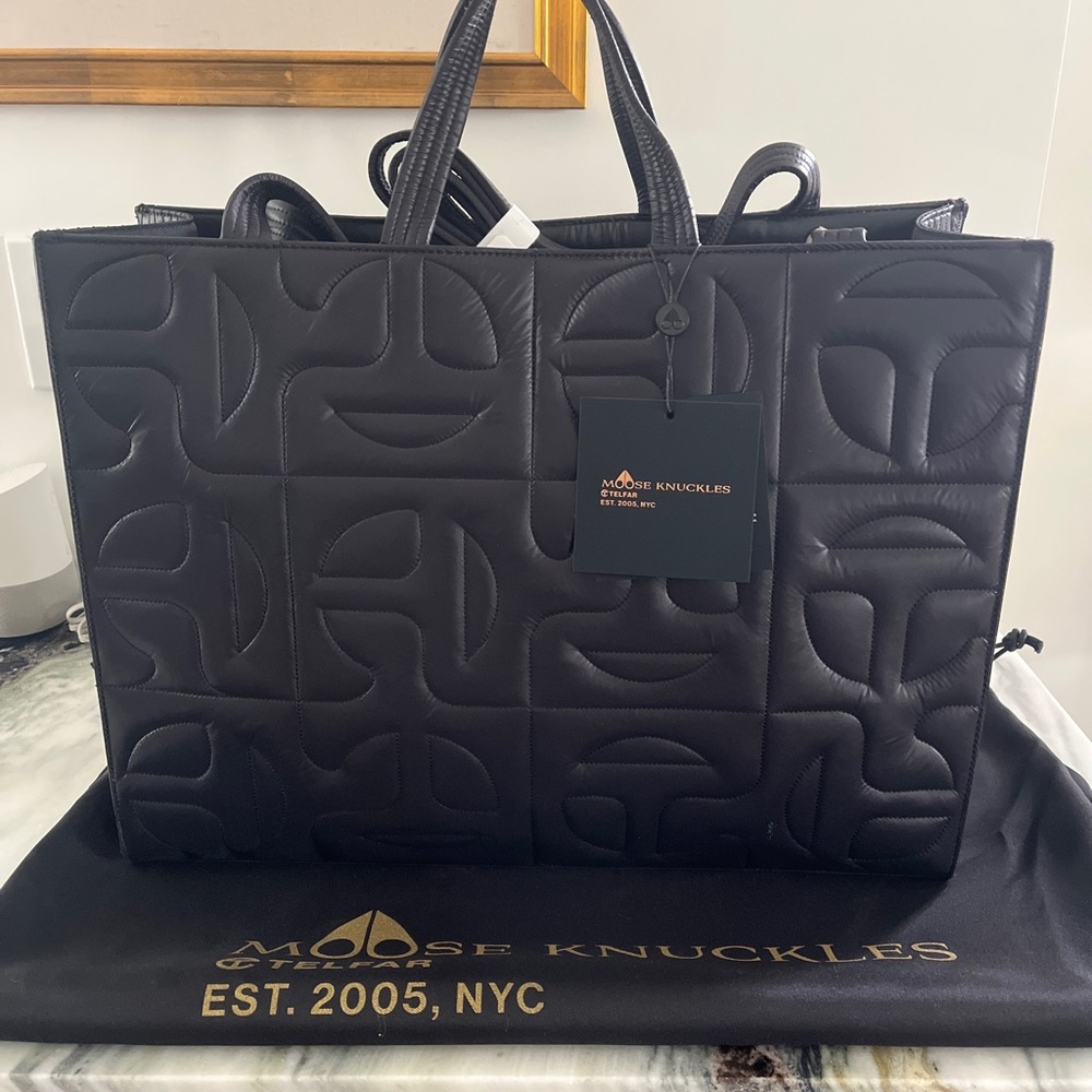 Telfar x Mooseknuckles large tote